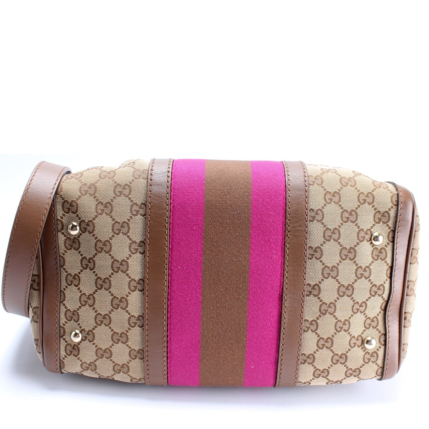 Gucci Boston Bag Canvas Travel Bag Canvas 15