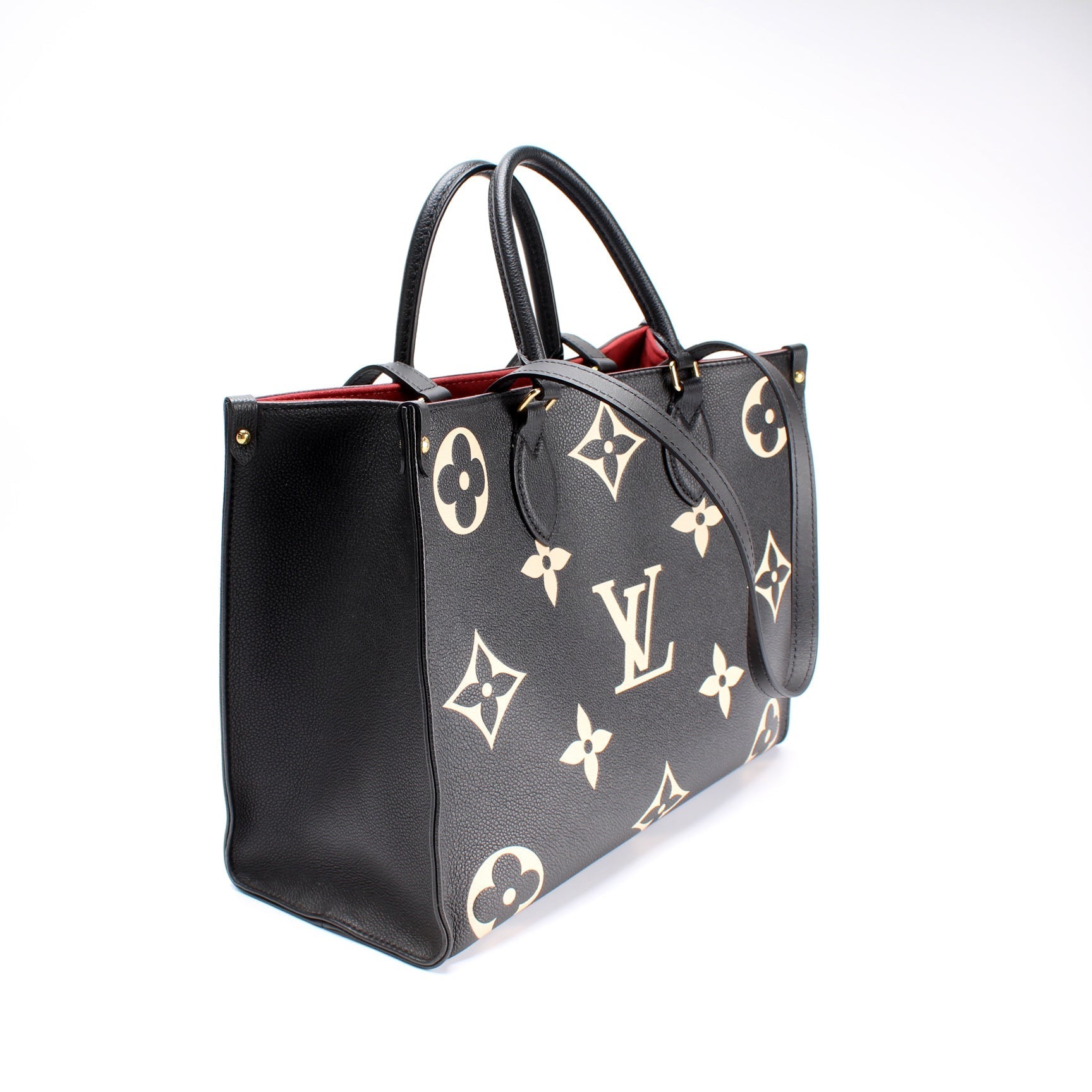 Louis Vuitton ONTHEGO MM Bicolor Empreinte Handbag