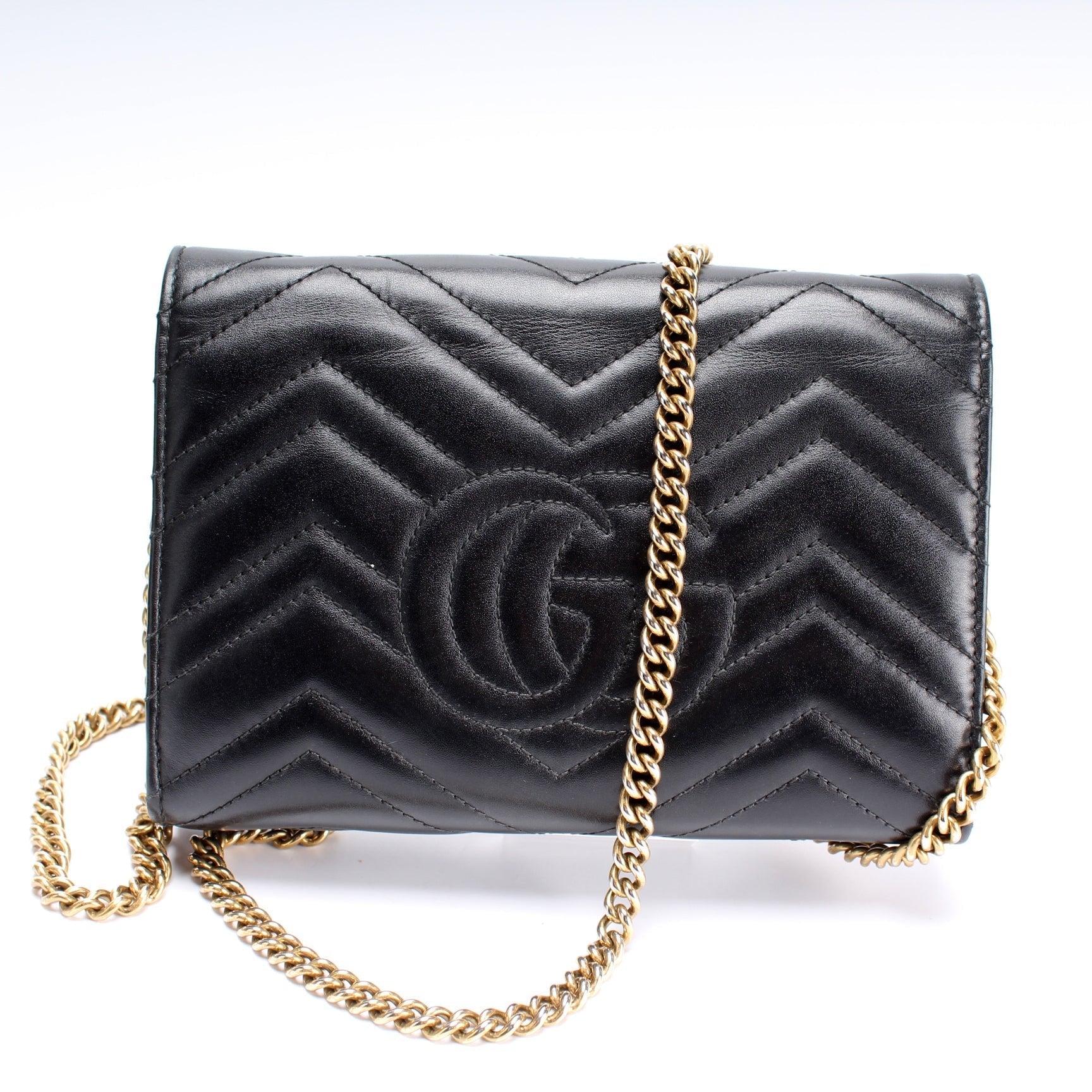 Gucci Marmont Chain Wallet Case Wallet 2