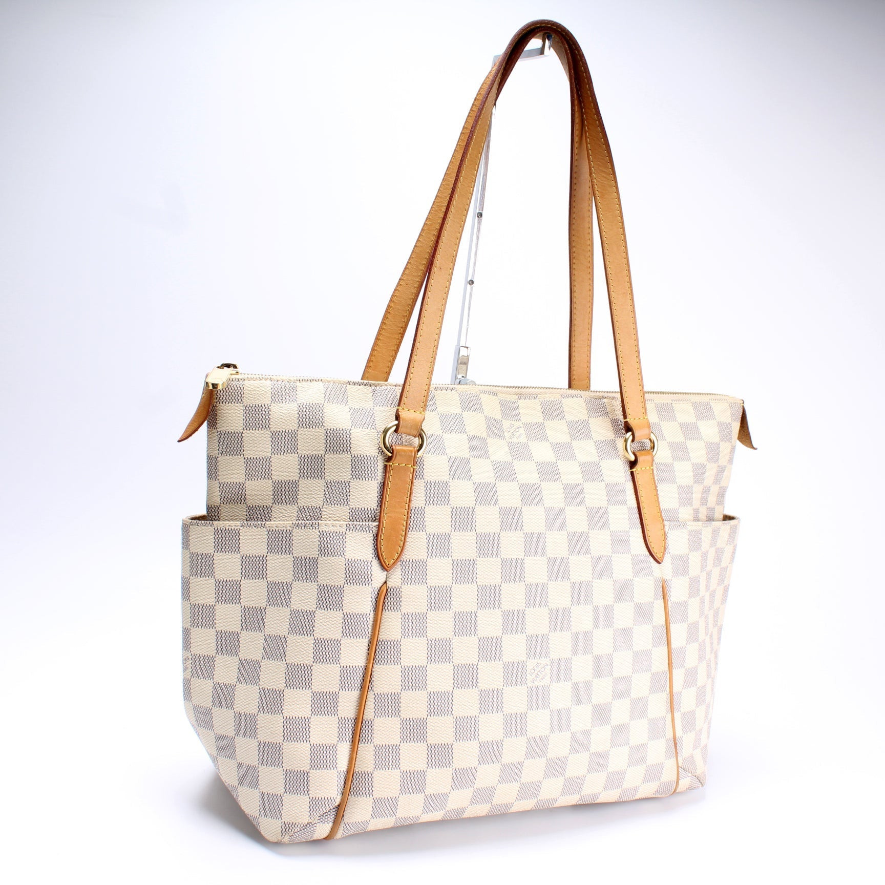 Louis Vuitton Totally Azur MM Damier Handbag Azur 1