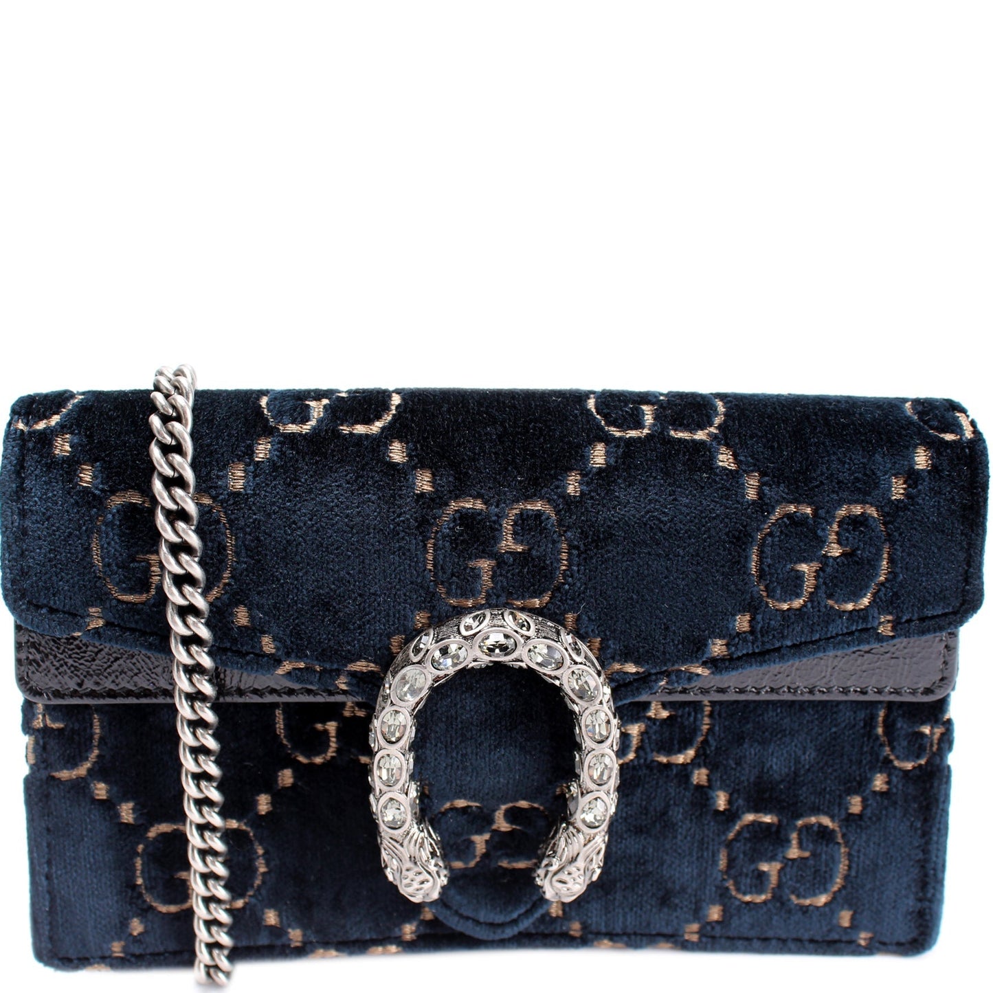Gucci Dionysus GG Velvet Super Mini Travel Bag