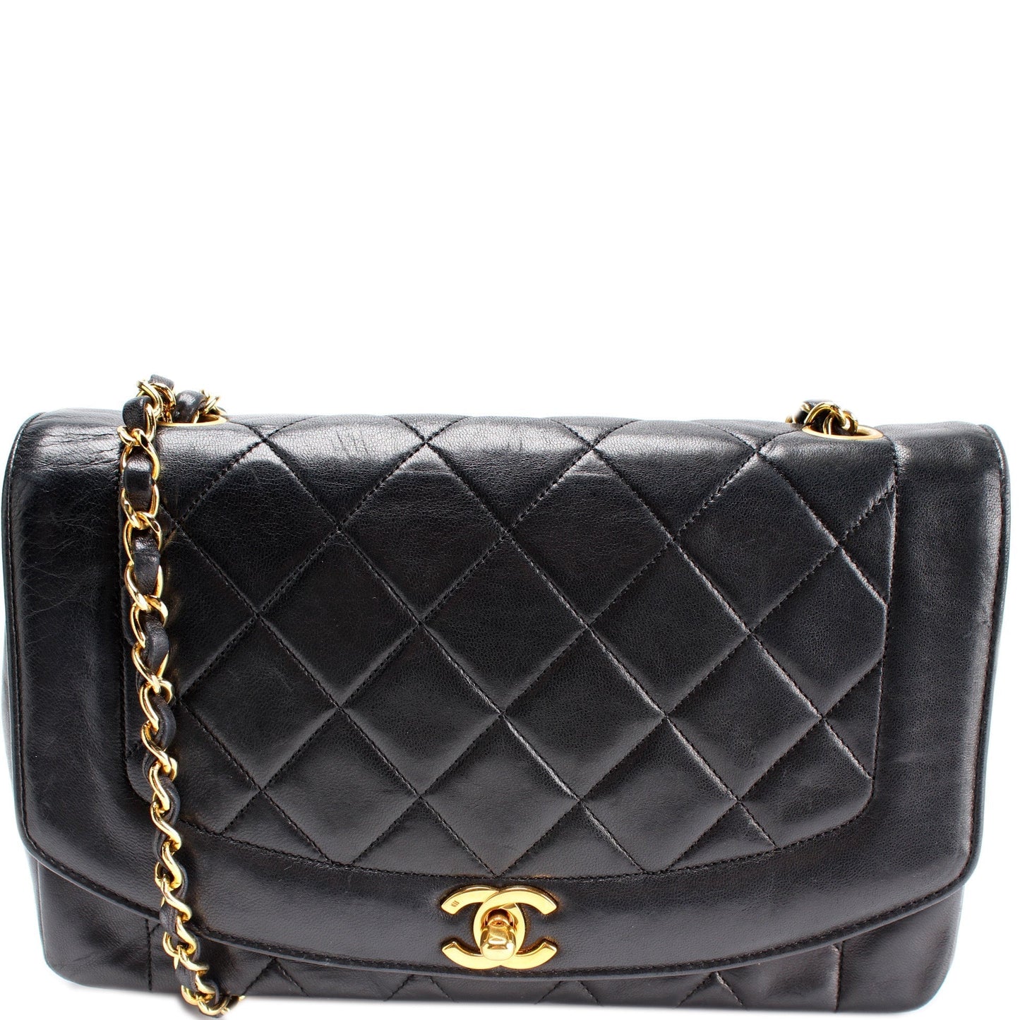 Chanel Diana Flap Lambskin 4M Small Handbag