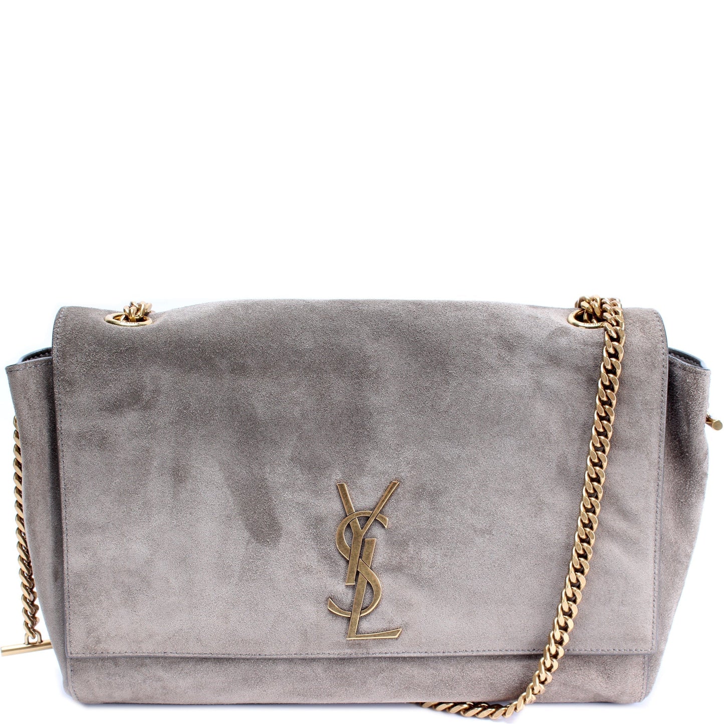 YSL Saint Laurent Kate Satchem Reversible Bag Leather Suede Travel Bag