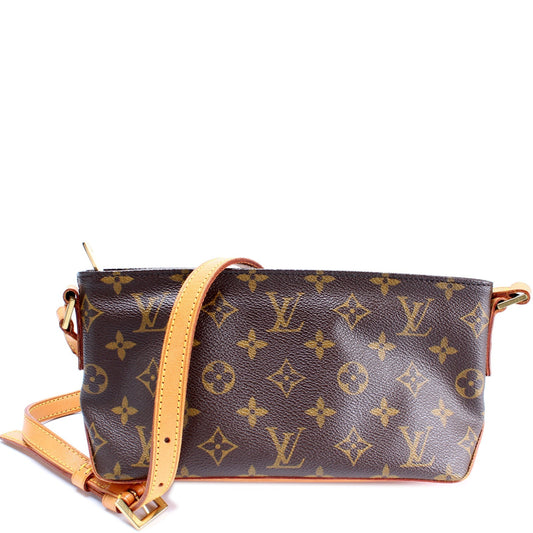 Louis Vuitton Trotteur Monogram Handbag Monogram 1