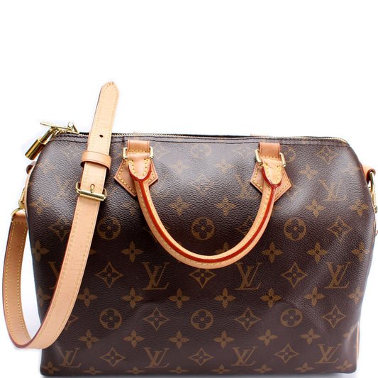 Louis Vuitton Speedy 30 Bandouliere Monogram Handbag Monogram 4