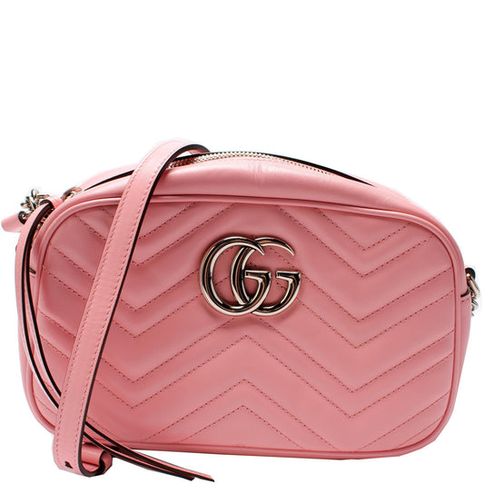 Gucci Marmont Camera Leather Small Crossbody Bag 30
