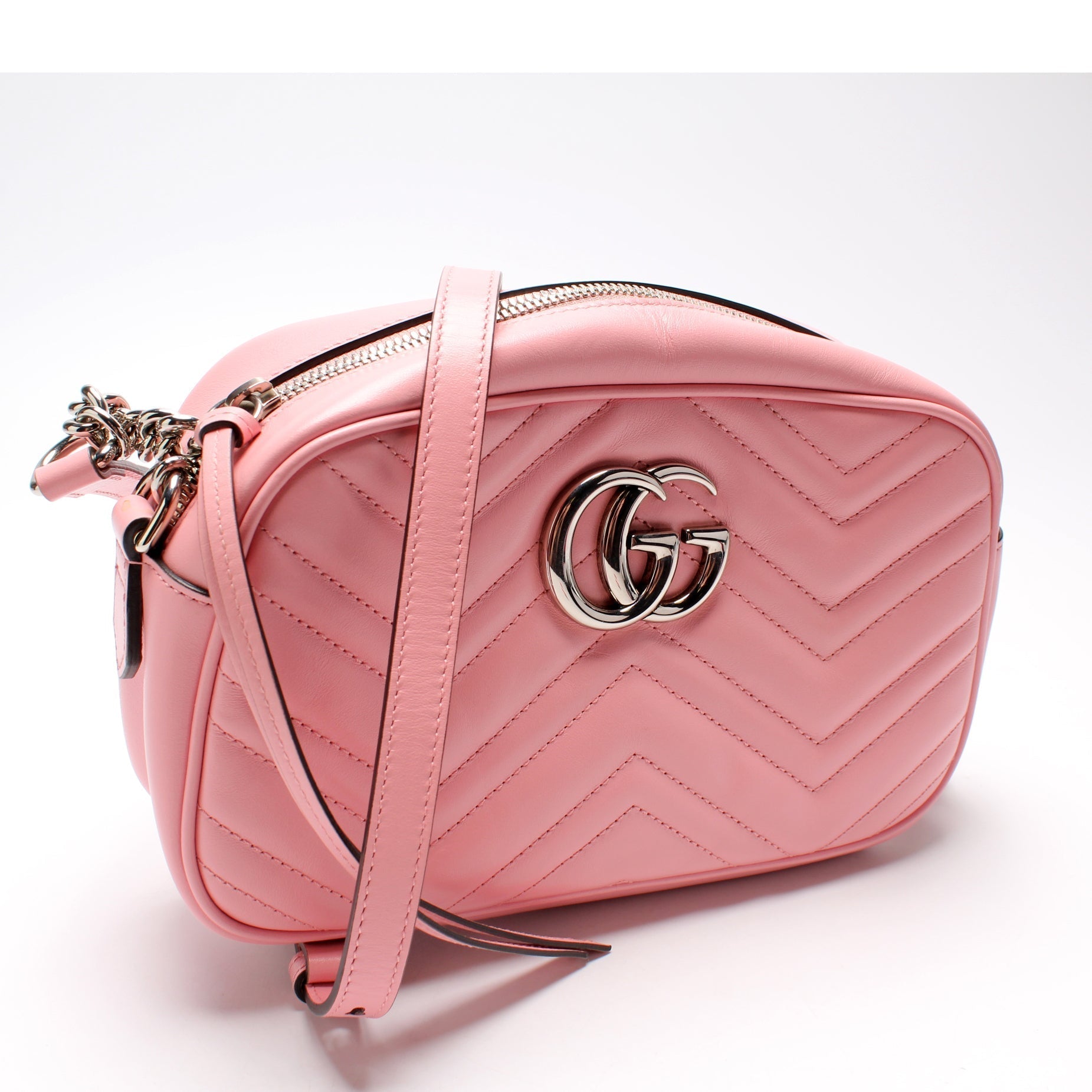Gucci Marmont Camera Leather Small Crossbody Bag 30