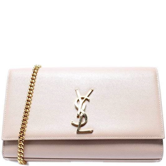 YSL Saint Laurent Kate Satchel Grain Bag Medium Satchel Bag Grain Medium 364024
