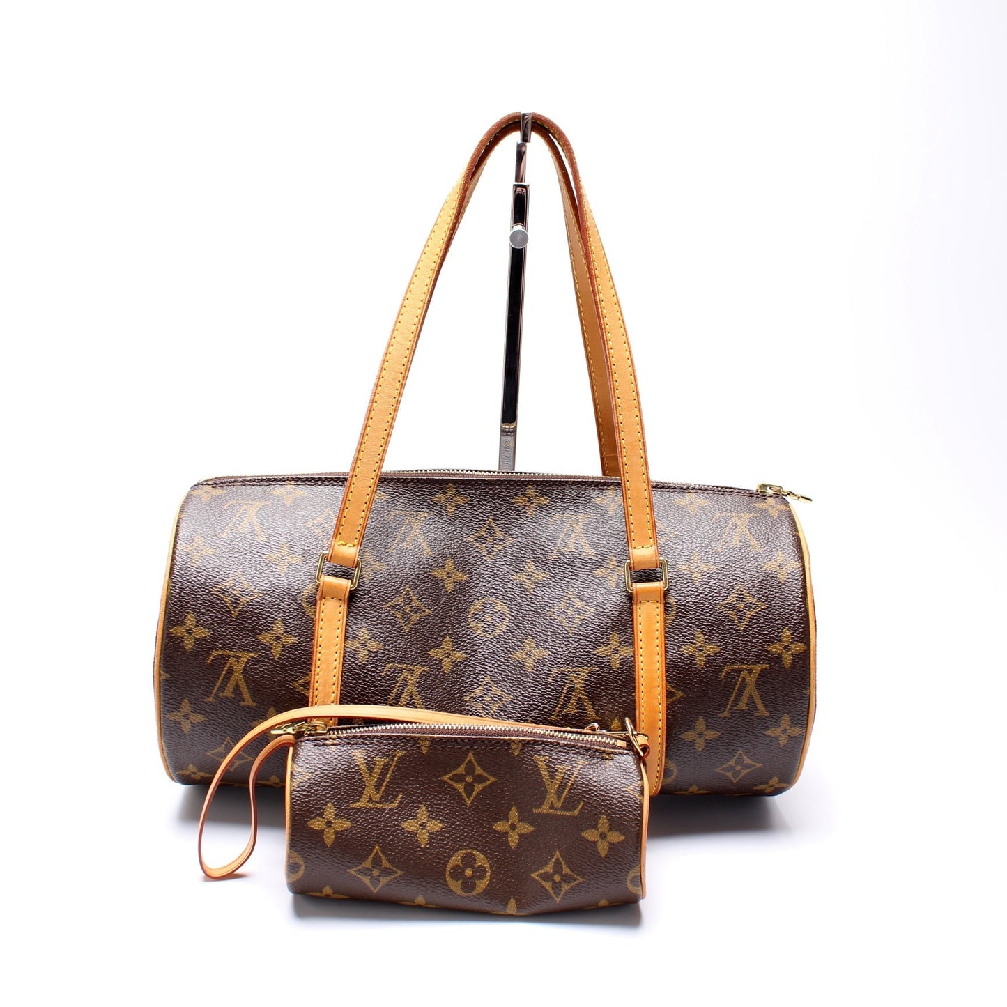 Louis Vuitton Papillon 30 10.5 w Monogram Handbag
