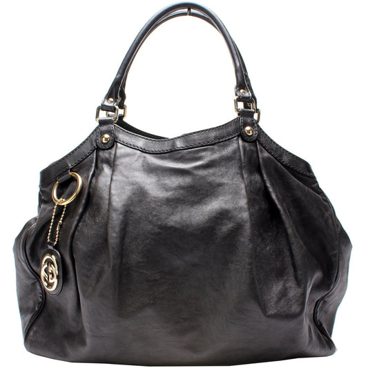 Gucci Sukey Leather Large Travel Bag Large Leather