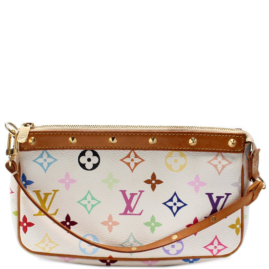 Louis Vuitton Pochette Accessoires Monogram Multicolor Clutch Bag Monogram 1