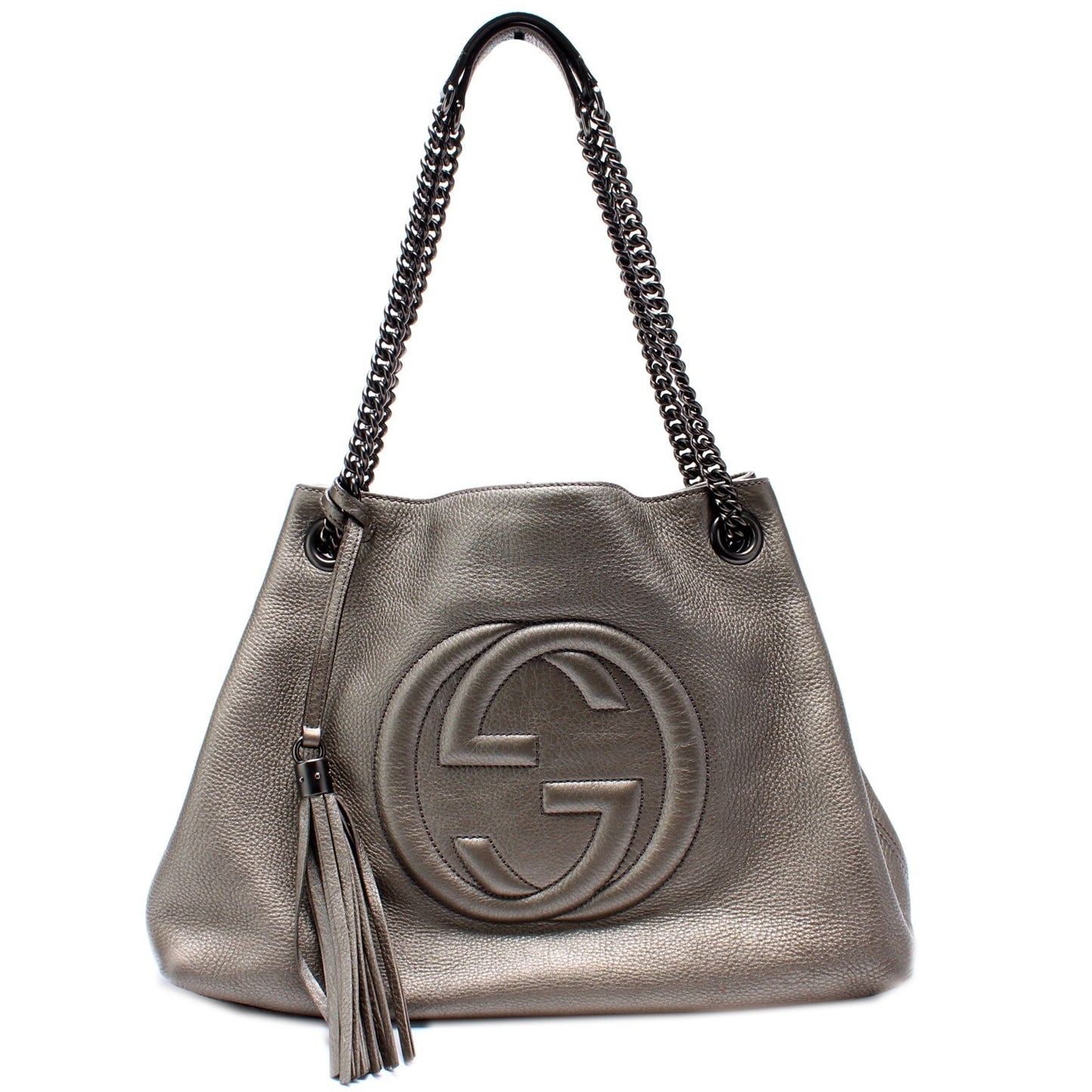 Gucci Soho Leather Medium Shoulder Bag Medium 8