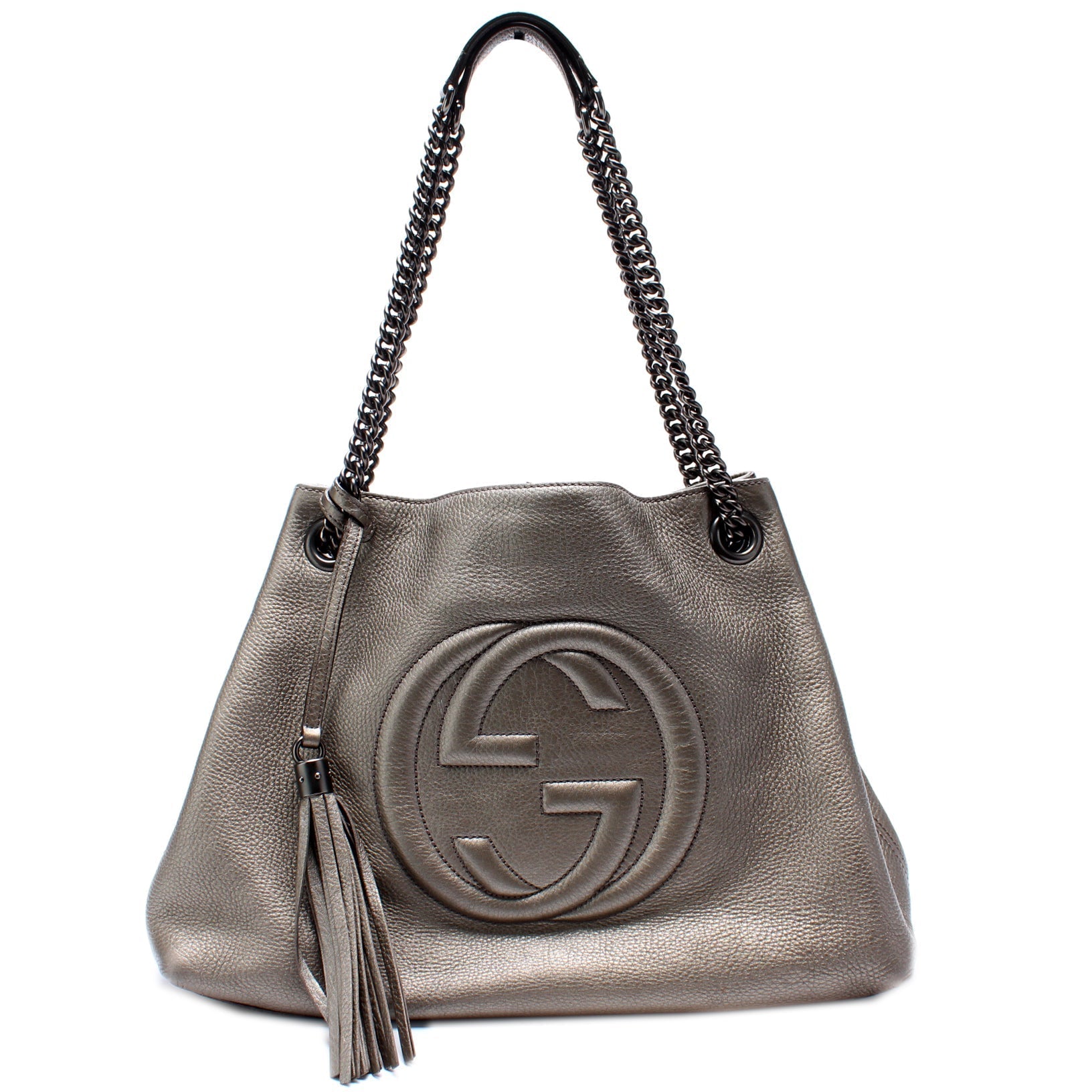 Gucci Soho Leather Medium Shoulder Bag Medium 8