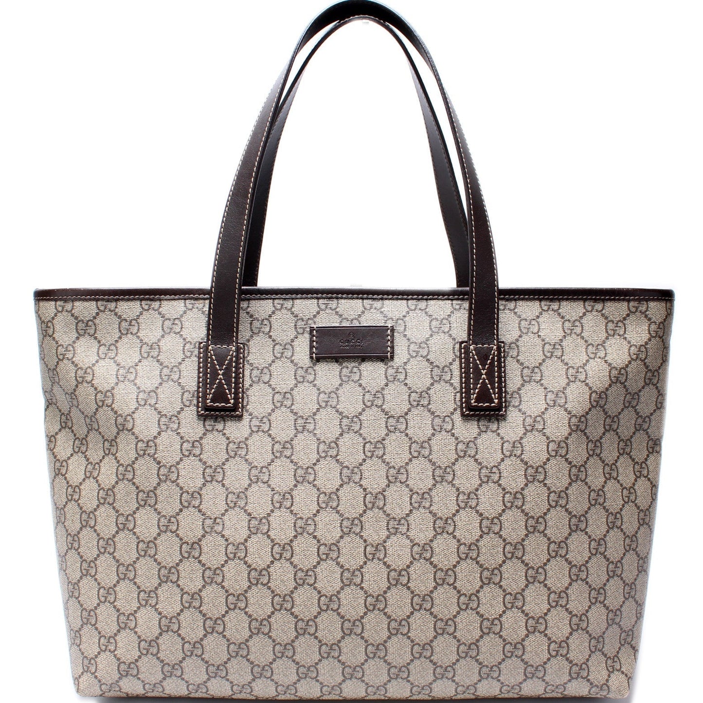 Gucci GG Supreme Zip Medium Tote Bag Tote 1