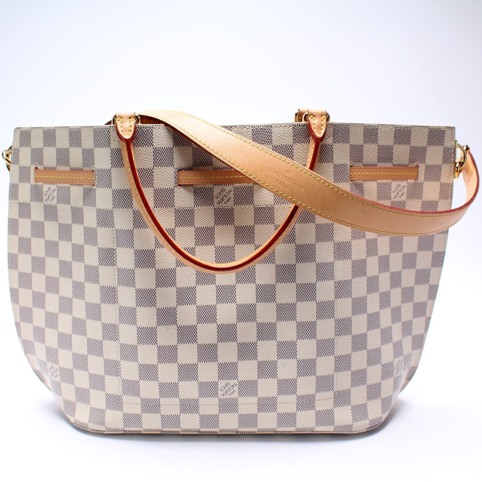 Louis Vuitton Girolata Azur Damier Handbag Azur 8