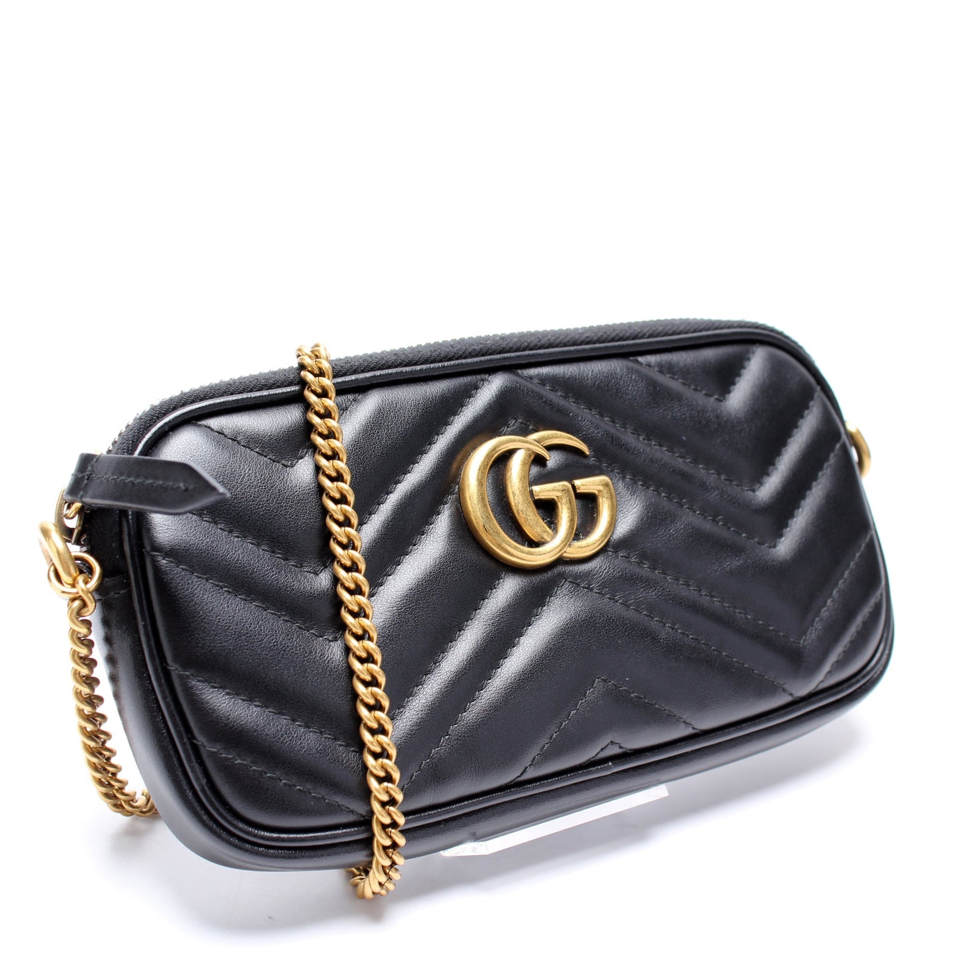 Gucci GG Marmont Min Chain Crossbody Bag