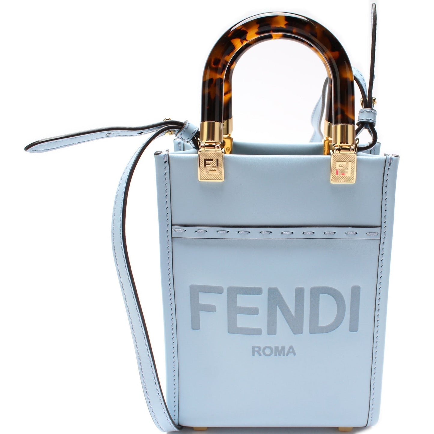 Fendi Sunshine Shopper Bag Mini Travel Bag