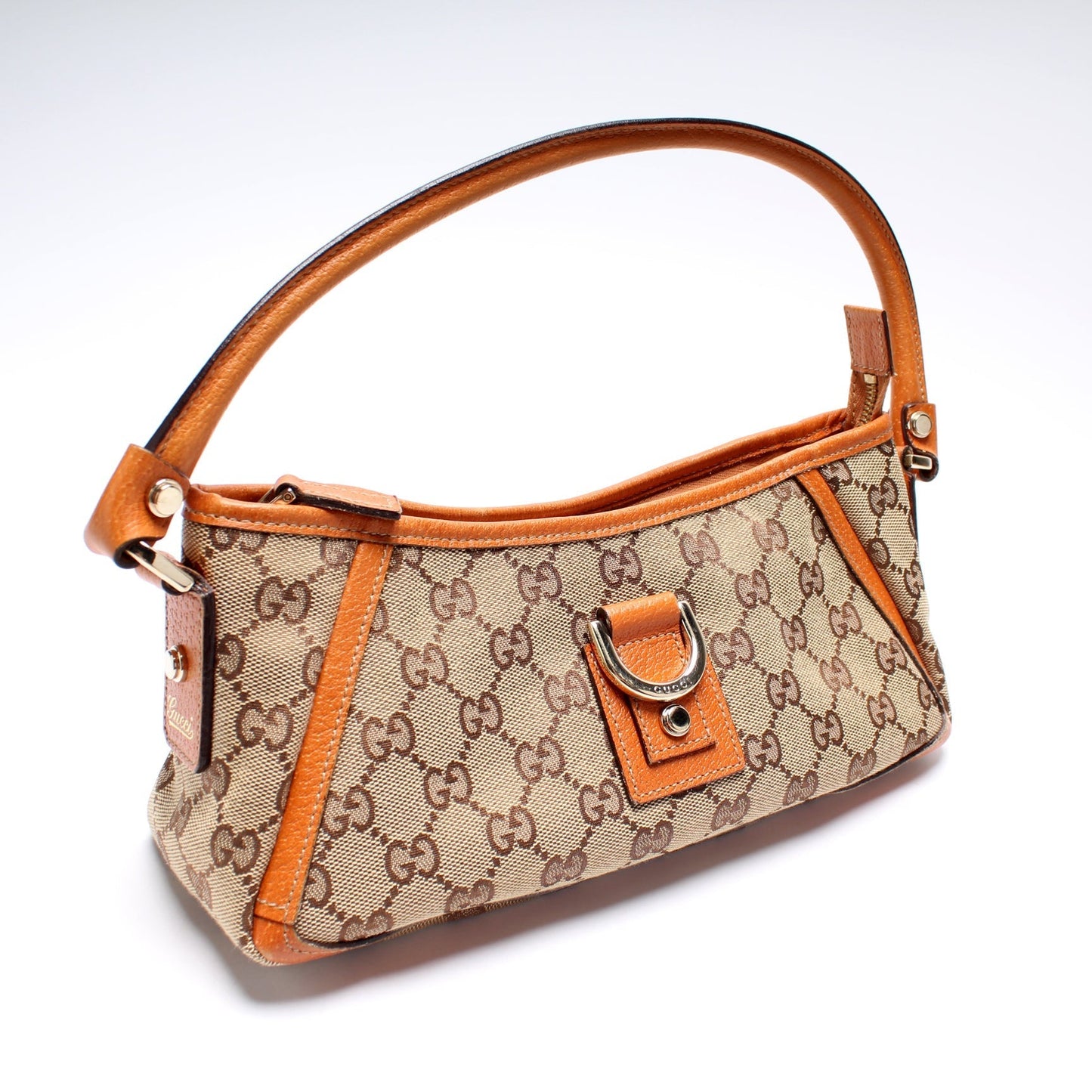 Gucci GG Abbey Pochette Canvas Travel Bag Pochette 1