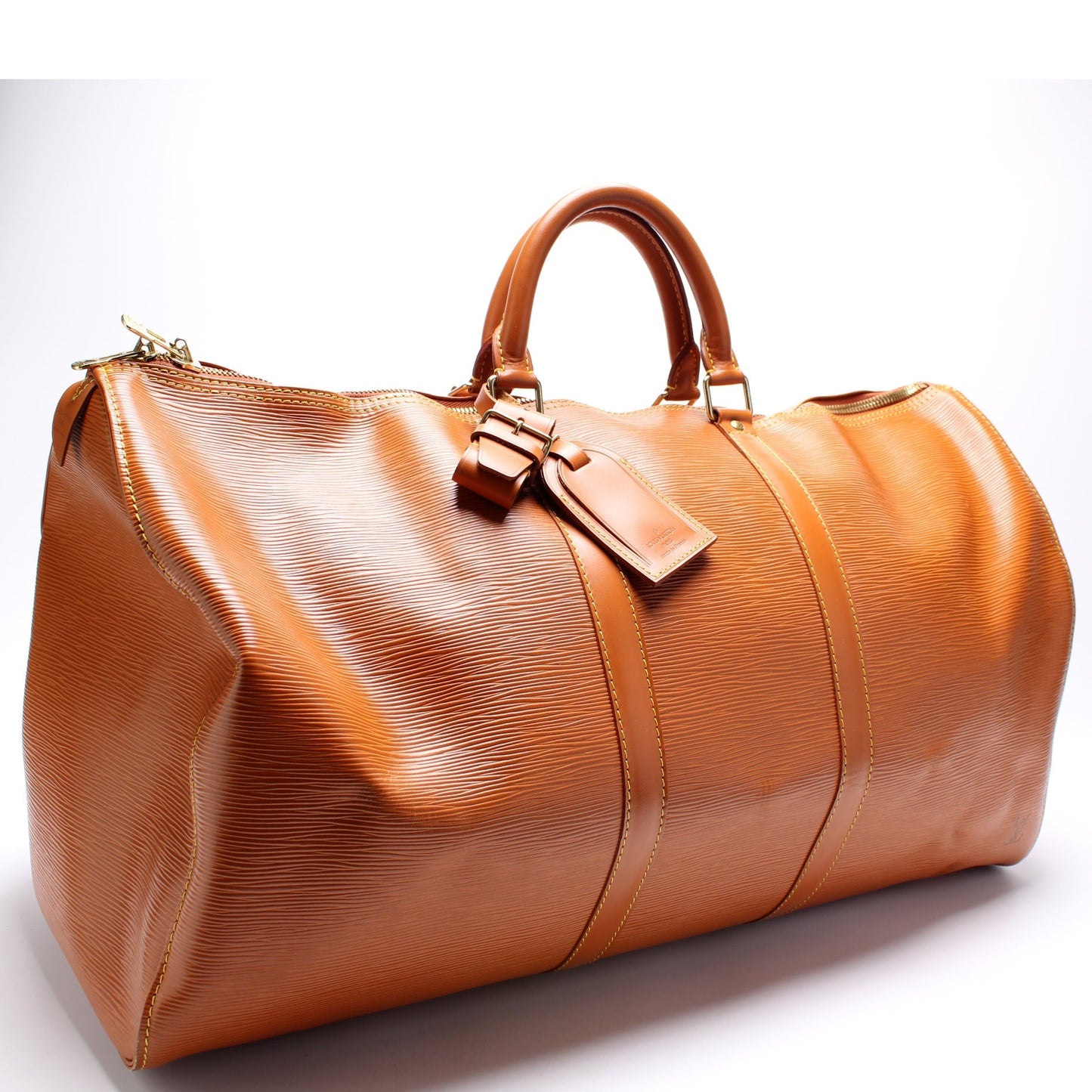 Louis Vuitton Keepall 55 Epi Travel Bag