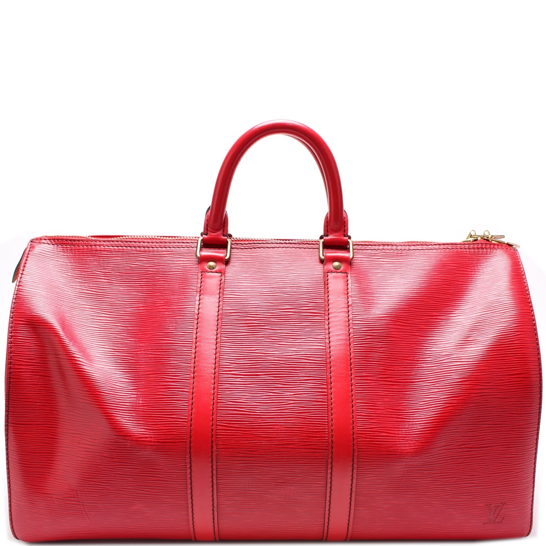 Louis Vuitton Keepall 45 Epi Travel Bag