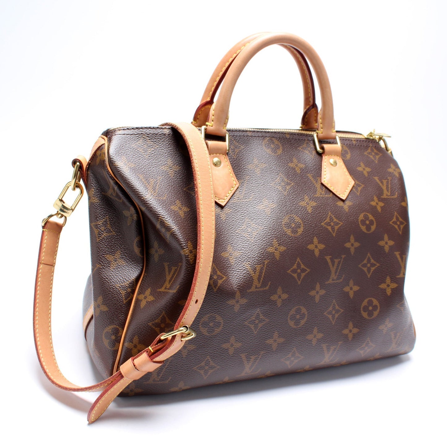 Louis Vuitton Speedy 30 Bandouliere Monogram Handbag Monogram 5