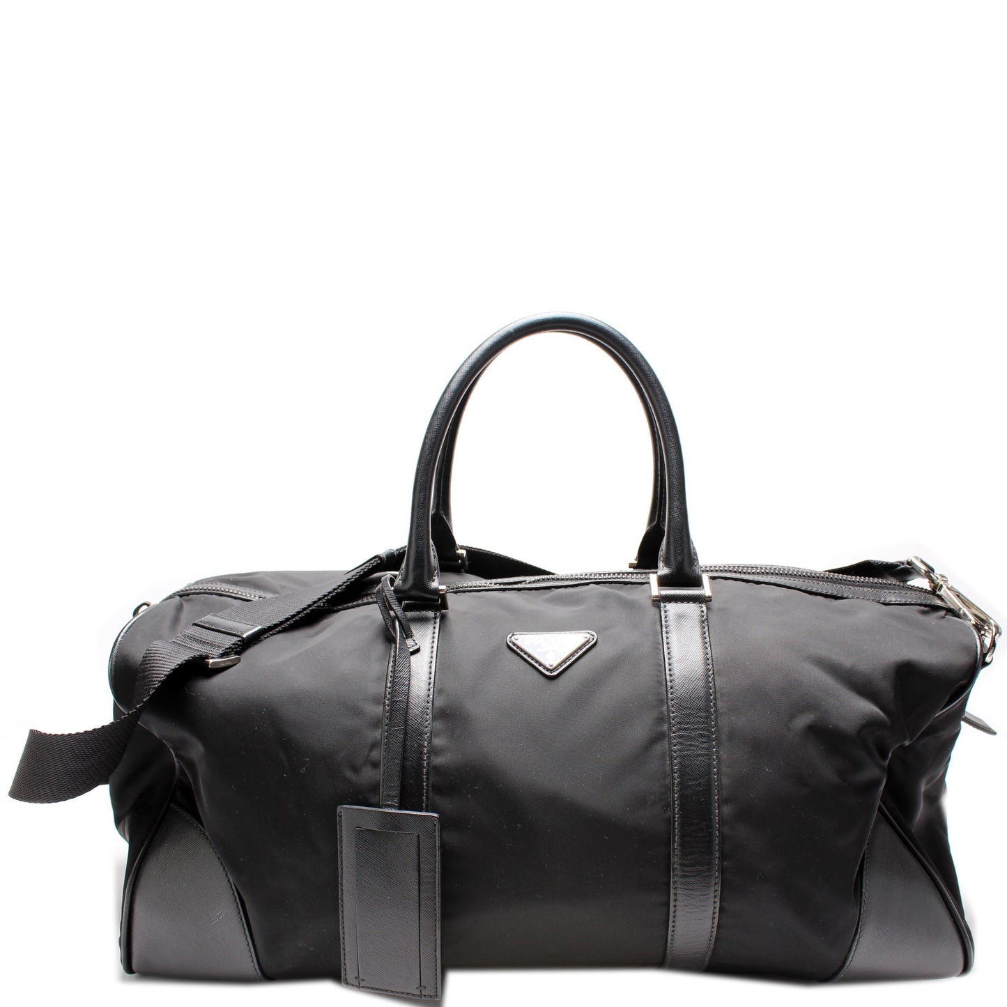 Prada Tessutos Saffiano Weekender Bag Travel Bag