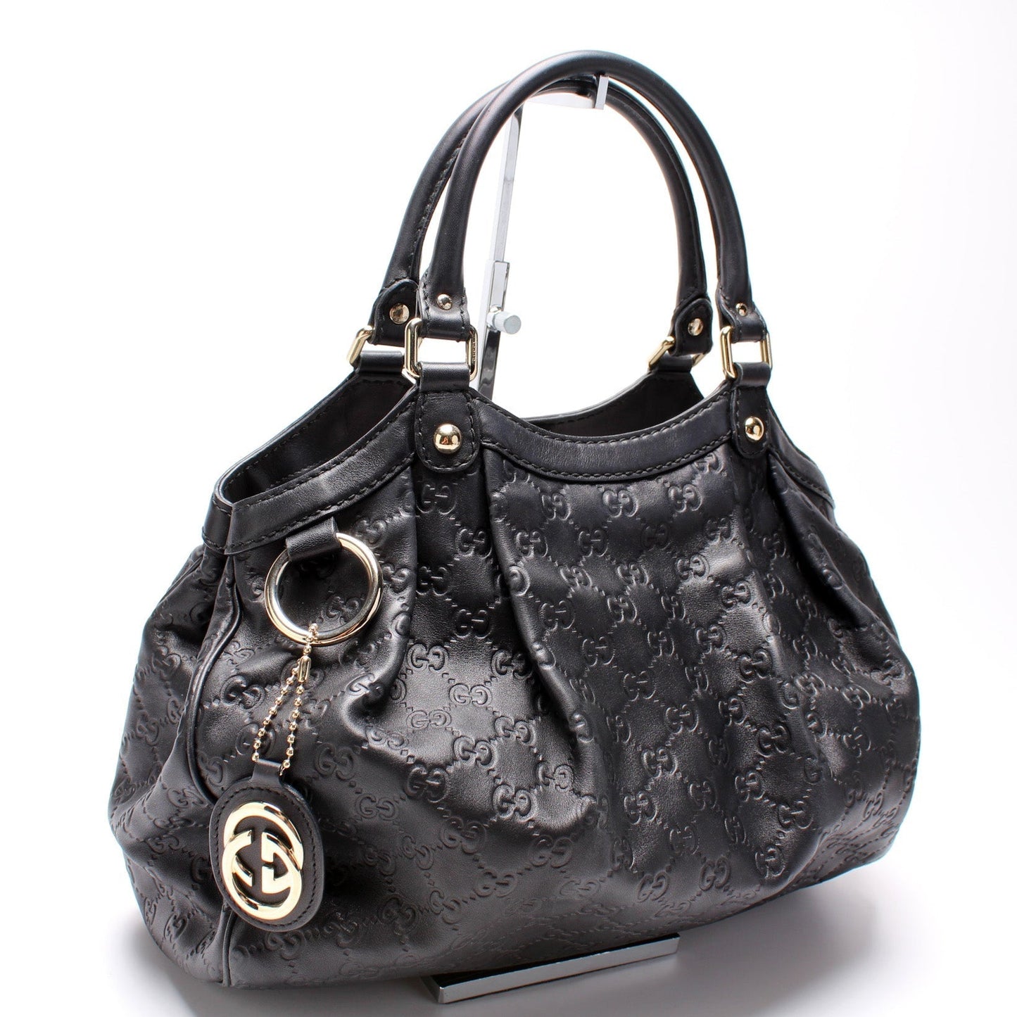 Gucci Sukey GG Leather Medium Travel Bag Medium 3