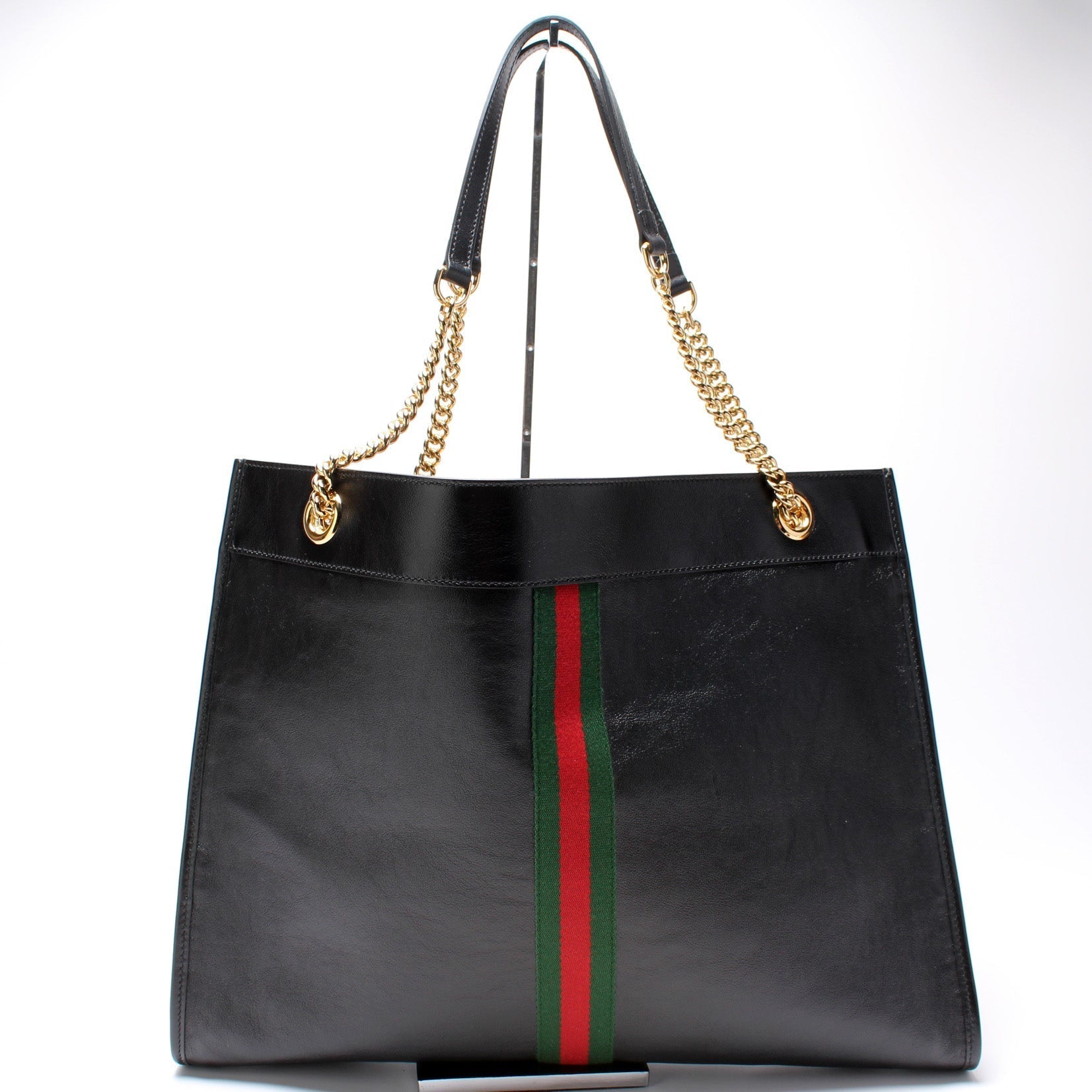 Gucci Rajah Leather Tote Bag Leather 5