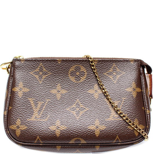 Louis Vuitton Pochette Accessories Monogram Clutch Bag Monogram 4