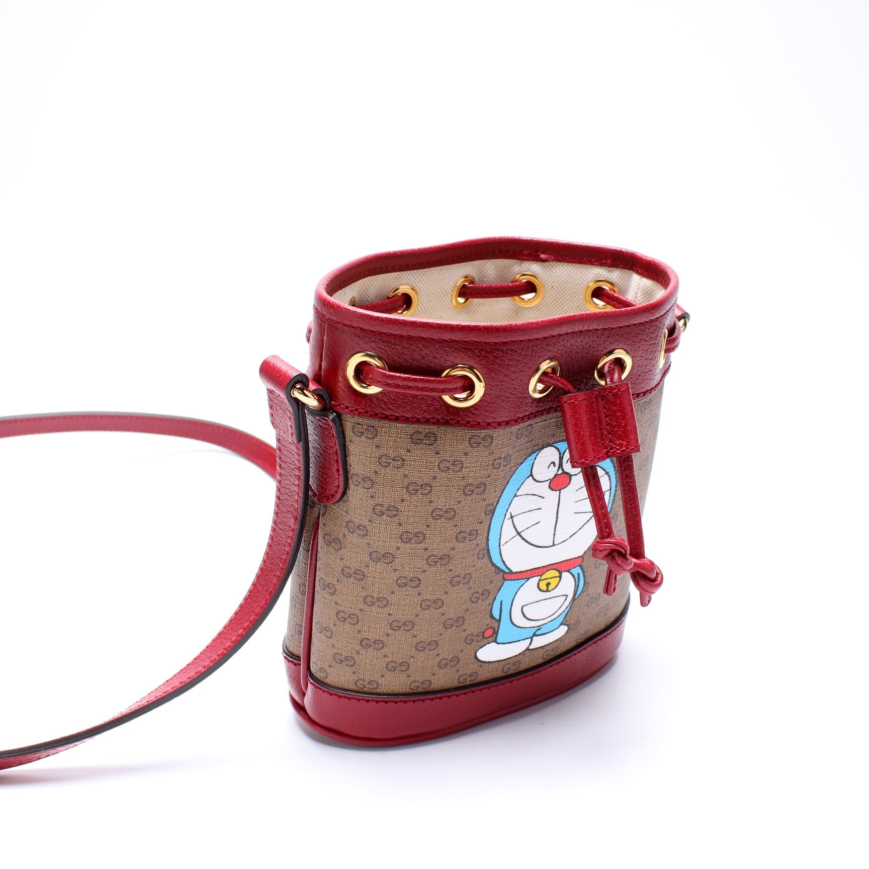 Gucci Doraemon Mini Bucket Bag