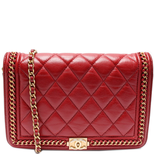 Chanel WOC Boy Calfskin 24M Clutch Bag