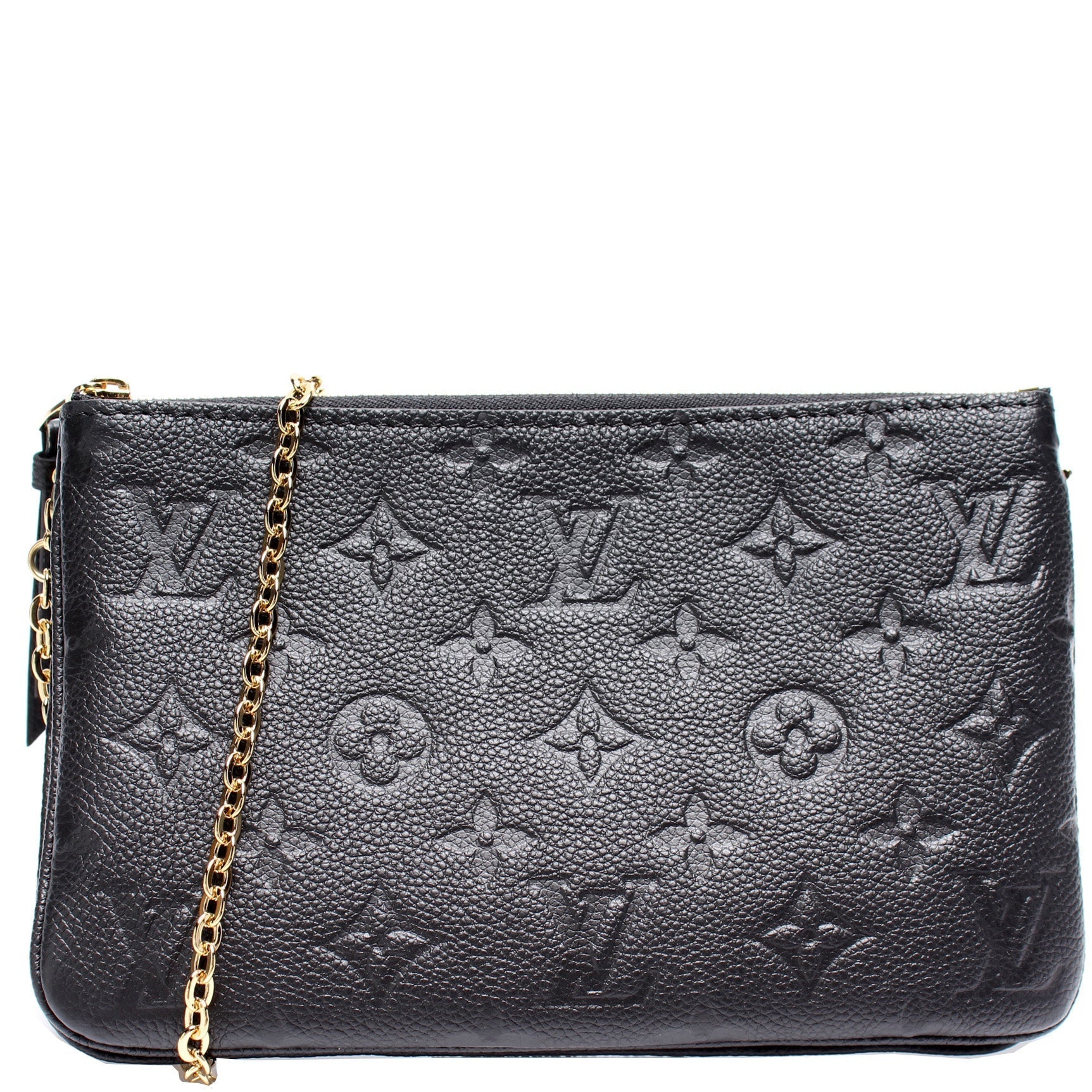 Louis Vuitton Double Zip Pochette Empreinte Clutch Bag Empreinte 3