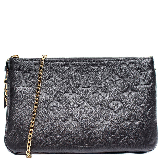 Louis Vuitton Double Zip Pochette Empreinte Clutch Bag Empreinte 3