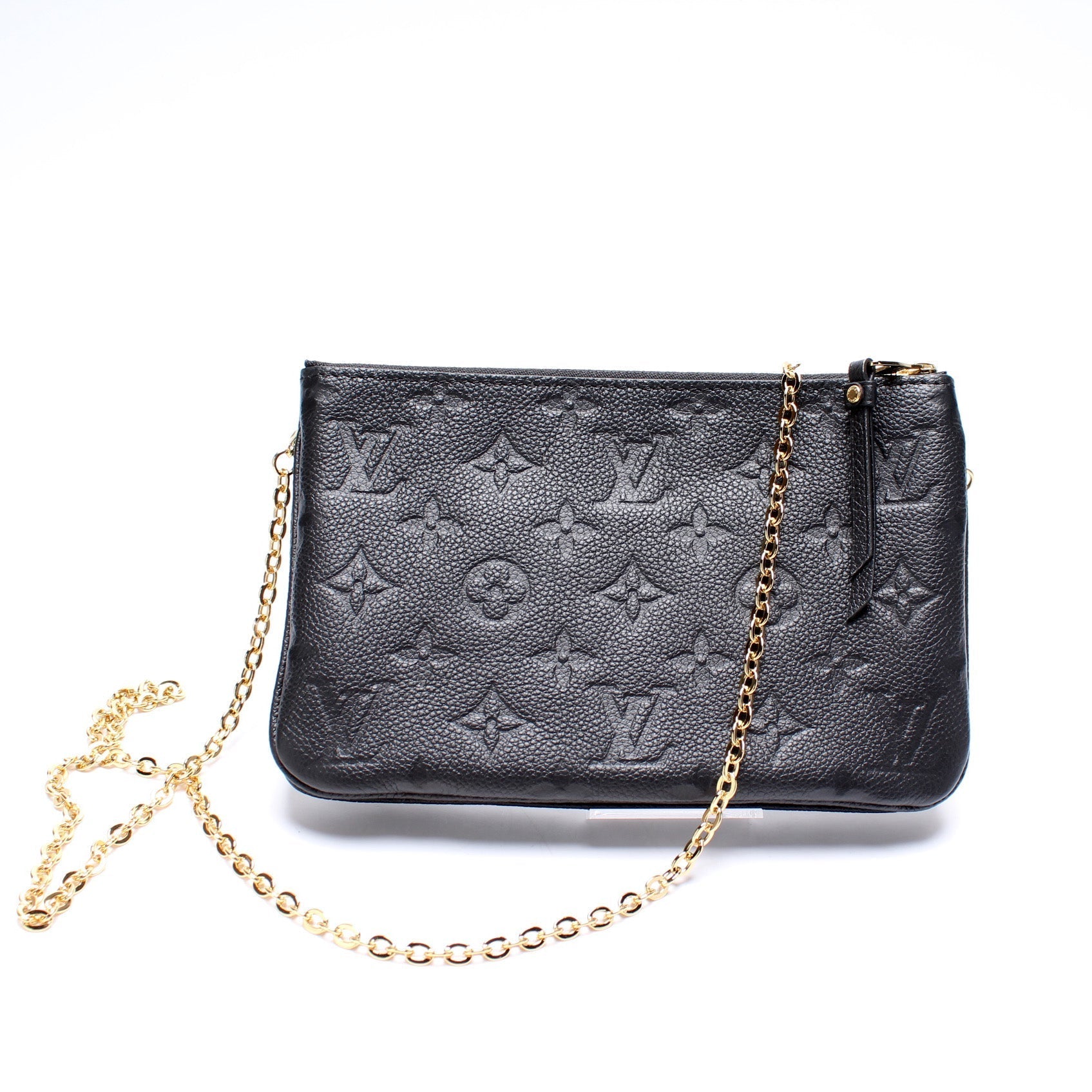 Louis Vuitton Double Zip Pochette Empreinte Clutch Bag Empreinte 3
