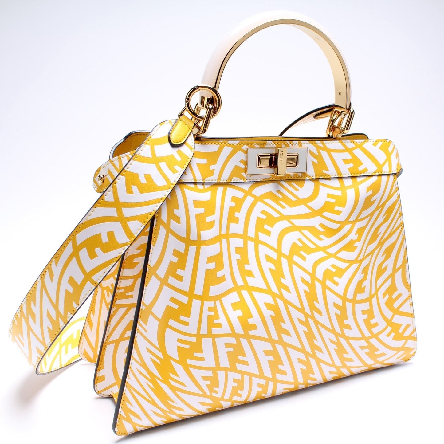 Fendi Peekaboo Ff Vertigo Bag Medium Travel Bag