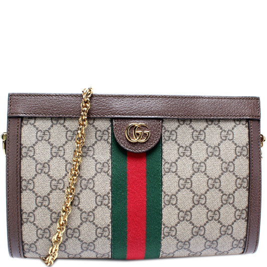 Gucci GG Supreme Ophidia Small Chain Travel Bag Chain 1