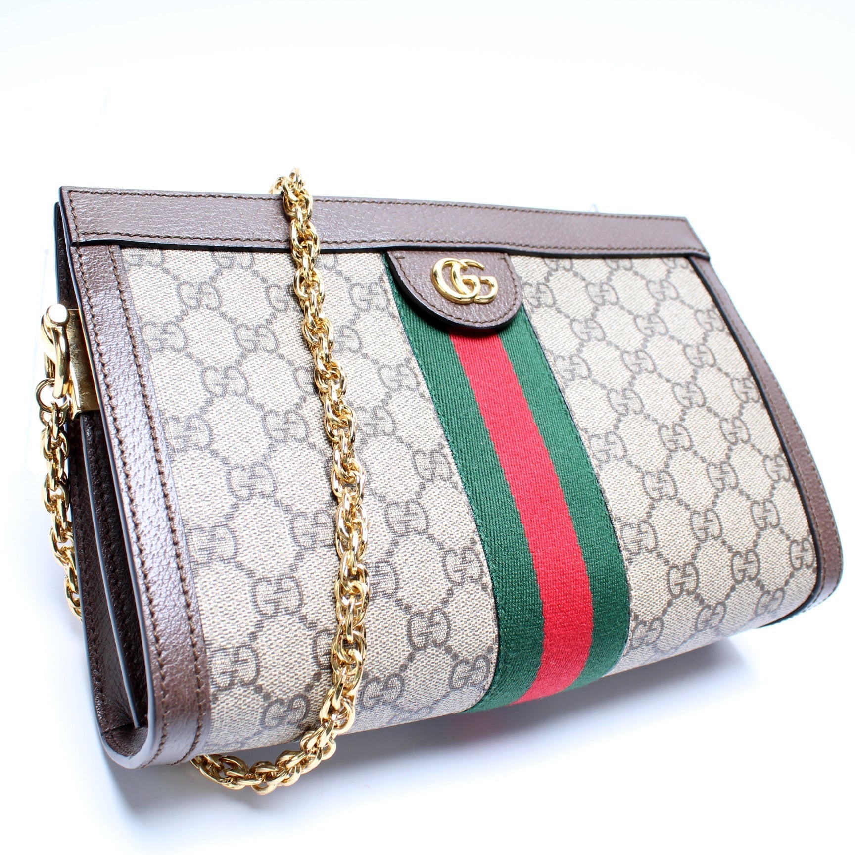 Gucci GG Supreme Ophidia Small Chain Travel Bag Chain 1