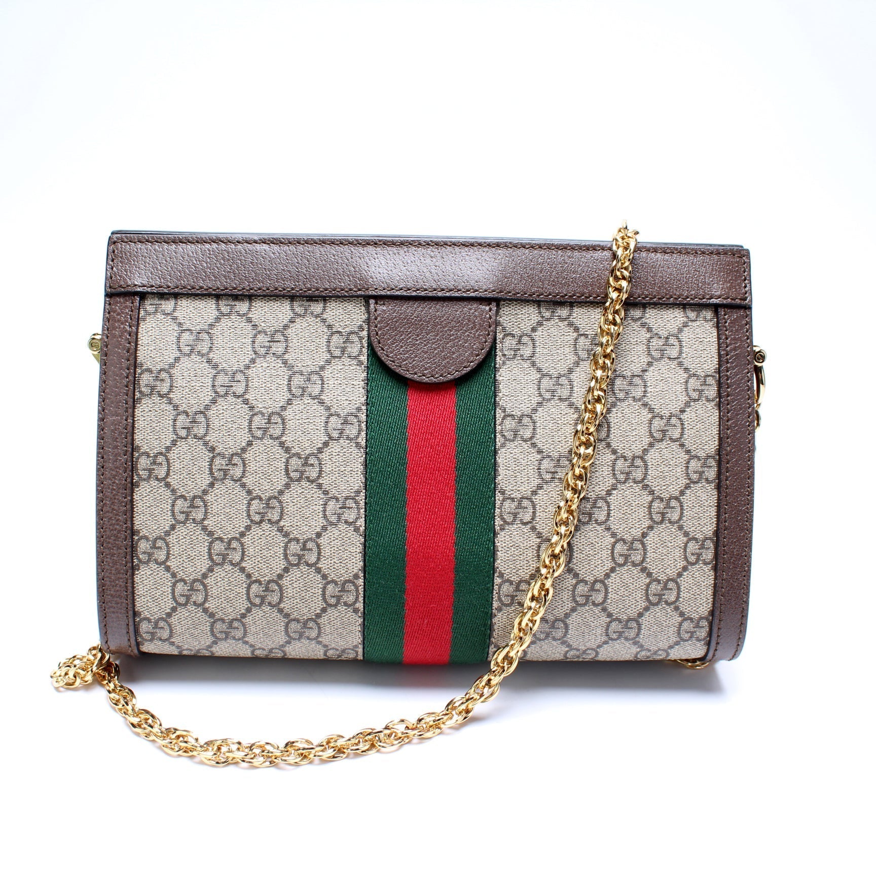 Gucci GG Supreme Ophidia Small Chain Travel Bag Chain 1