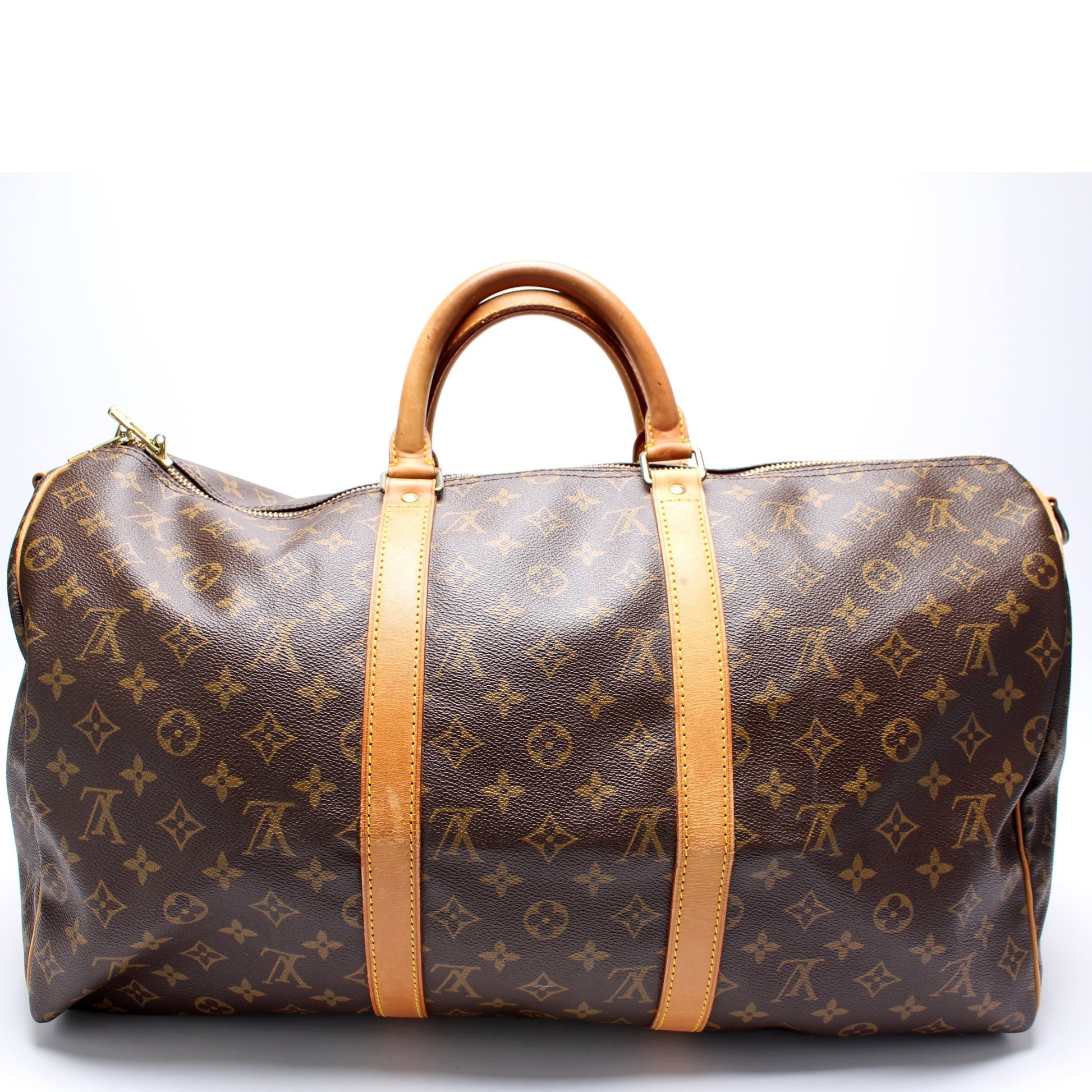 Louis Vuitton Keepall 50 Bandouliere Monogram Travel Bag Monogram 1