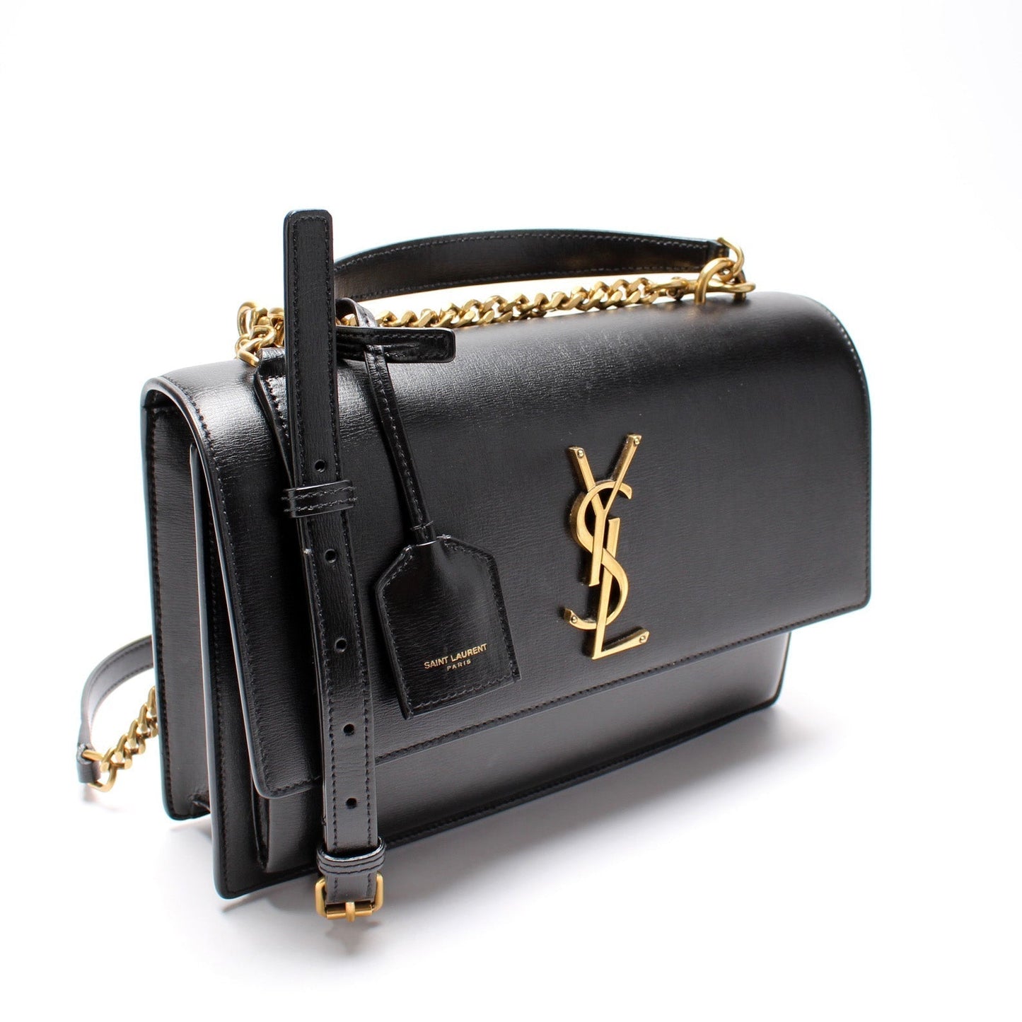 YSL Saint Laurent Sunset Smooth Bag Leather Medium Travel Bag Smooth Leather 1