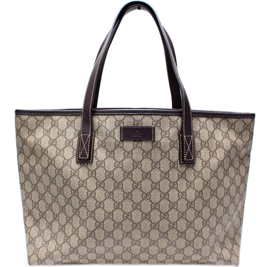 Gucci GG Supreme Zip Medium Tote Bag Tote 2