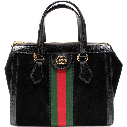 Gucci Ophidia Suede Small Tote Bag