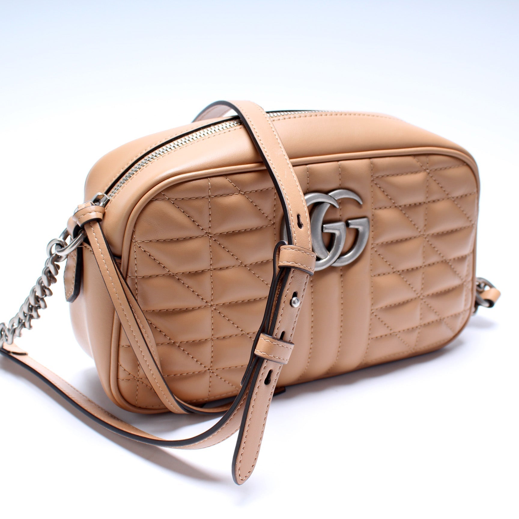 Gucci Marmont Aria Camera Small Crossbody Bag