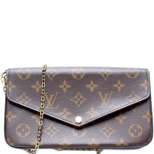Louis Vuitton Pochette Felicie Monogram Clutch Bag Monogram 3