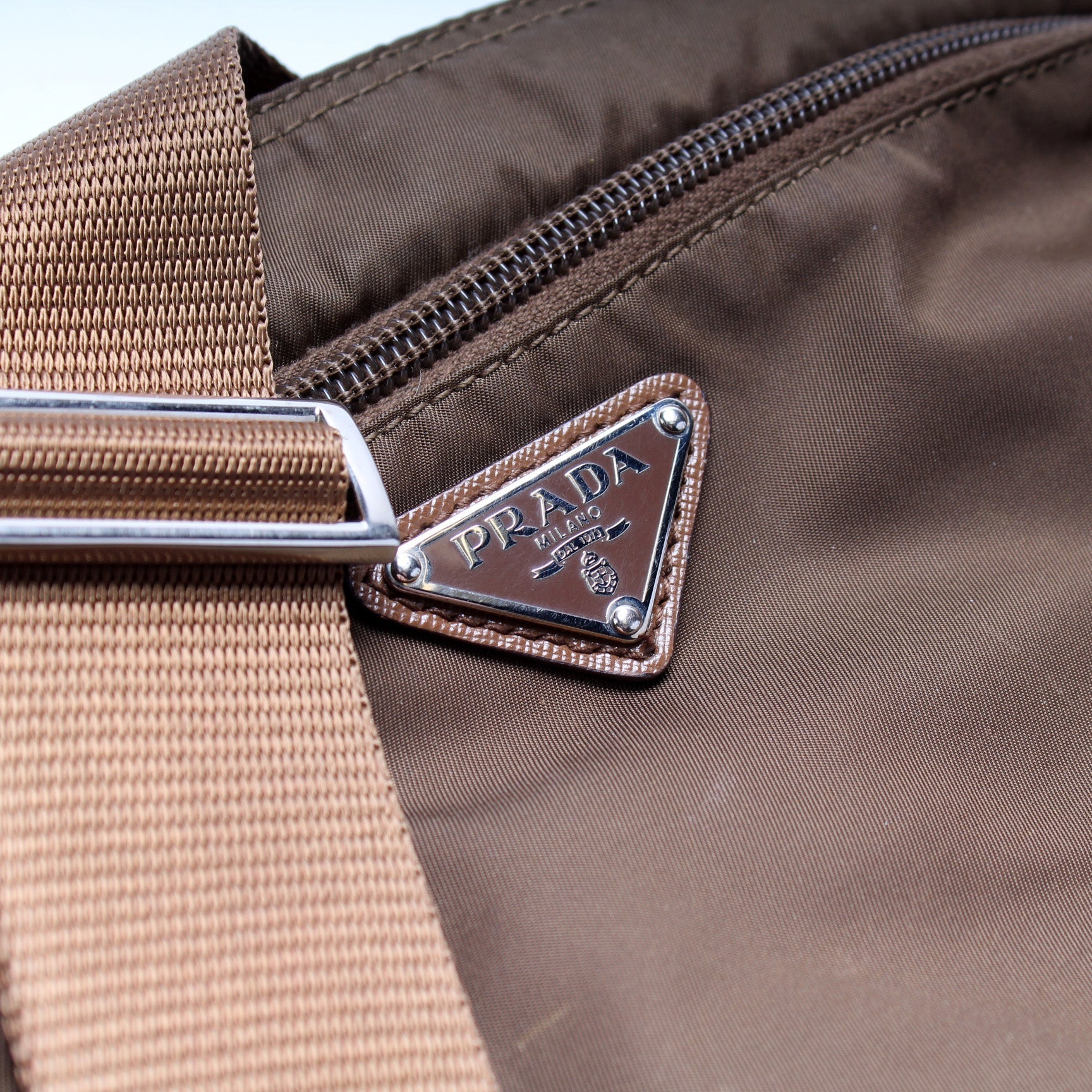 Prada Tessuto Crossbody Bag Nylon Mini