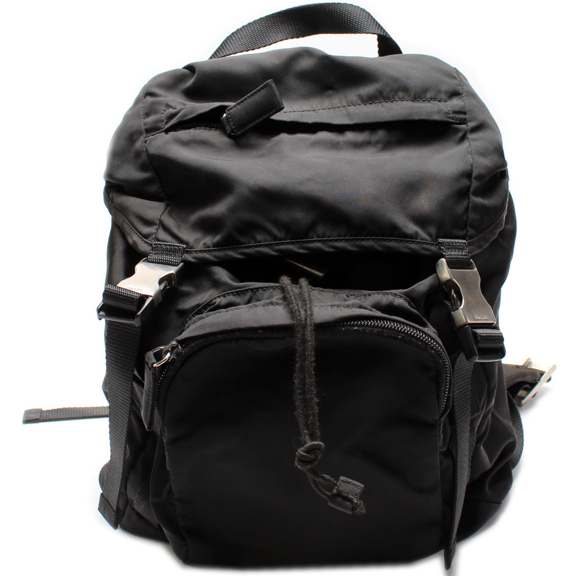 Prada V Tessuto Backpack Bag Nylon