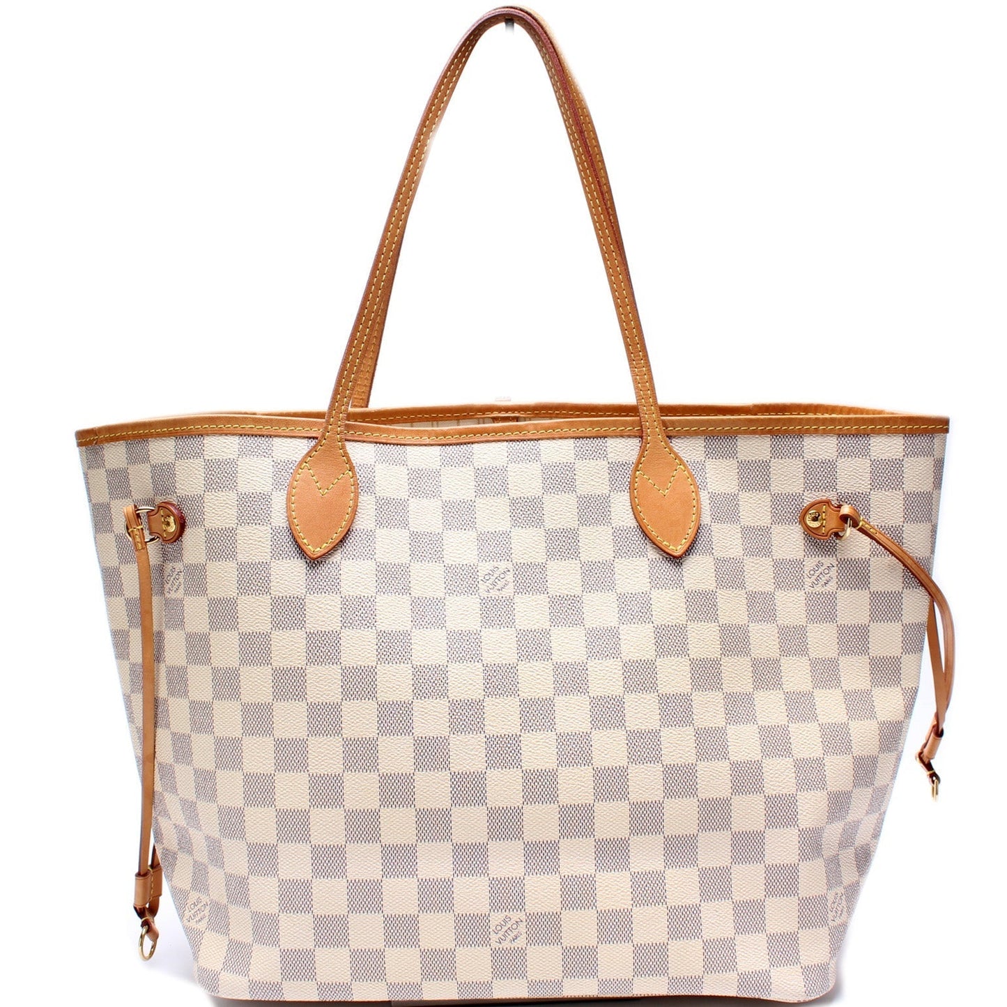 Louis Vuitton Neverfull MM Azur Damier Tote Bag Azur 15