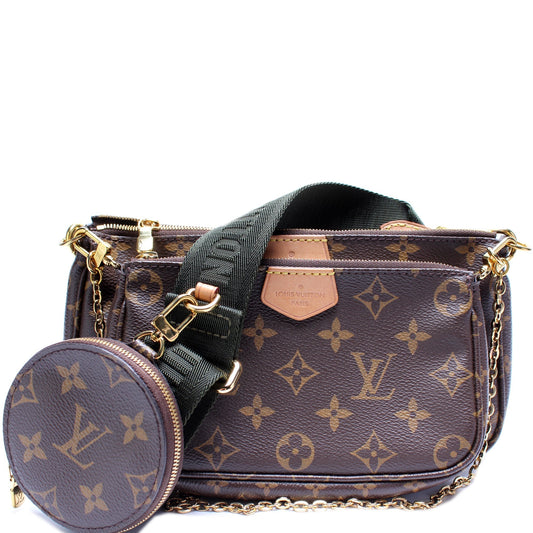 Louis Vuitton Multi Pochette Monogram Clutch Bag Monogram 15