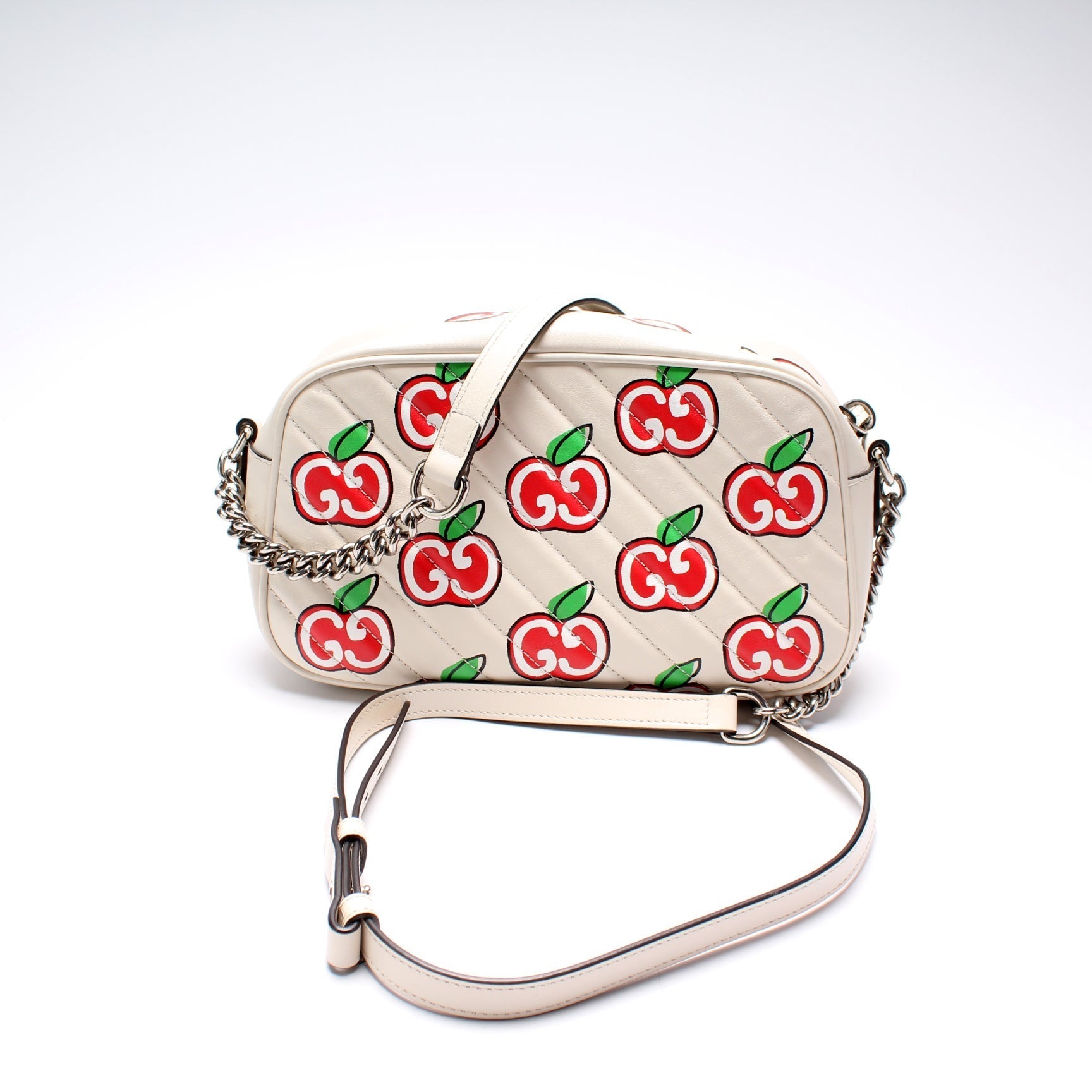 Gucci Marmont Camera Leather Small Handbag