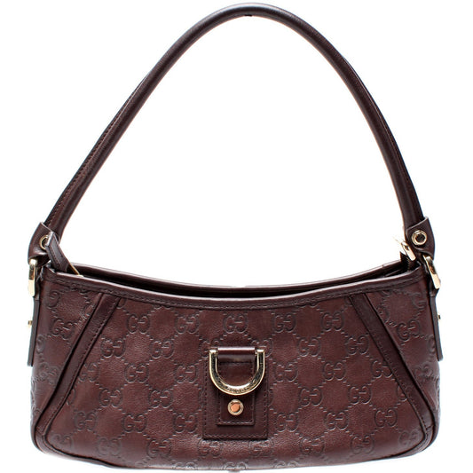 Gucci GG Abbey Pochette Leather Travel Bag